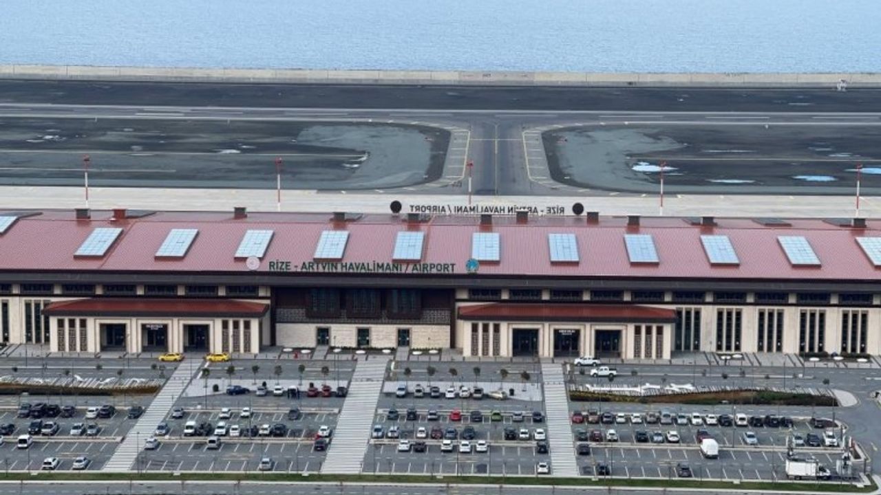 Rize-Artvin Havalimanını 2024 yılının ilk ayında 85 bin 794 yolcu kullandı