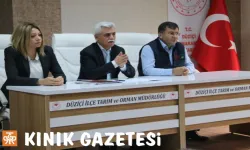 Çiftçiler, proje hakkında bilgilendirildi