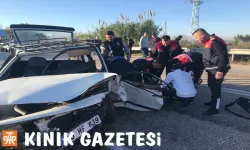 İki otomobilin çarpıştığı kazada 4 kişi yaralandı