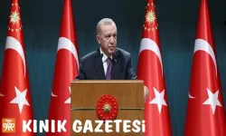 Erdoğan, Cumhurbaşkanlığı Külliyesi'ndeki Cumhurbaşkanlığı Kabine Toplantısı'nın ardından millete seslendi.