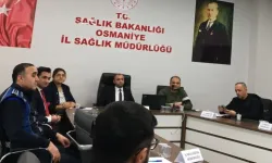 Osmaniye Sağlık İl Müdürlüğü, Bağımlılıkla Mücadele Toplantısı Düzenledi