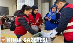 Yeni doğan bebeklere kıyafet desteği sağlandı