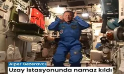 Alper Gezeravcı uzayda ilk namaz kılan kişi olarak tarihe geçti