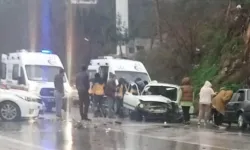 Bahçe ilçesi Ayran mevkii soğuk su tesisleri bölgesinde Zincirleme Trafik kazası meydana geldi.