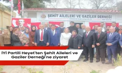 İYİ Partili Heyet'ten Şehit Aileleri ve Gaziler Derneği'ne ziyaret