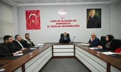 Osmaniye İl Sağlık Müdürlüğü'nde toplantı düzenlendi