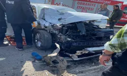 Dereli Köyü'nde Trafik Kazası; 2 Kişi Yaralandı