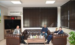 Rektör Uzun'dan Organize Sanayi Bölge Müdürüne Ziyaret