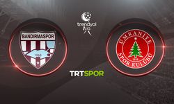 Bandırmaspor - Ümraniyespor maçını canlı izle 24 Şubat TRT Spor izleme