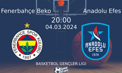 CANLI Taraftarium24 Fenerbahçe Beko Anadolu Efes Maçı CANLI  TBF TV, yayın İZLE