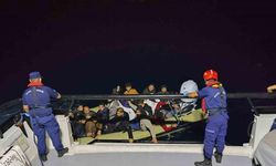 Bodrum’da 34 düzensiz göçmen yakalandı, 18’i kurtarıldı