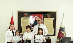 Siber zeka bilgi yarışmasına Gaziantep Kolej Vakfı Özel İlkokulu damgası