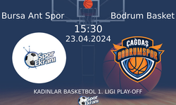 Bursa Ant-Bodrum Basket hangi kanalda, 23 Nisan TBFTV naklen yayınlayacak mı?