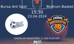 Bursa Ant-Bodrum Basket TBFTV , Bursa Ant maçı canlı nereden izlenir