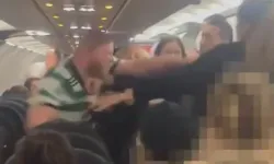 Edinburgh-Antalya Uçuşunda Sarhoş İskoç Yolcu Polise Saldırdı