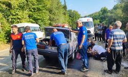 Osmaniye'de Minibüsle otomobilin çarpışması sonucu 1 kişi hayatını kaybetti, 2 kişi yaralandı