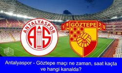 beIN Sports 2 Canlı İzle  Antalyaspor - Göztepe maçı ne zaman, saat kaçta ve hangi kanalda?