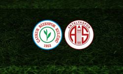 Çaykur Rizespor - Antalyaspor maçı yayın linki, ŞİFRESİZ mi? Çaykur Rizespor - Antalyaspor maçı ne zaman hangi kanalda, saat kaçta, canlı nereden izlenir?