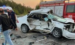 OSMANİYE'NİN KADİRLİ İLÇESİNDE Feci Zincirleme Kazada 4 Araç Çarpıştı 1 ölü, 6 yaralı