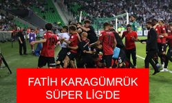FATİH KARAGÜMRÜK SÜPER LİG'DE: Fatih Karagümrük Zorlu Play-Off Finalinde Bandırmaspor’u  3-1 Mağlup Ederek Süper Lig'e Yükseldi