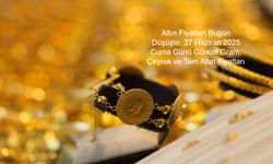 Altın Fiyatları Bugün Düşüşte: 27 Haziran 2025 Cuma Günü Güncel Gram, Çeyrek ve Tam Altın Fiyatları Açıklandı