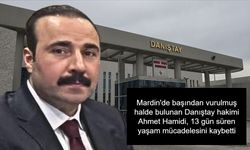 Mardin'de başından vurulmuş halde bulunan Danıştay hakimi Ahmet Hamidi, 13 gün süren yaşam mücadelesini kaybetti