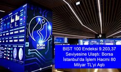 BIST 100 Endeksi 9.203,37 Seviyesine Ulaştı: Borsa İstanbul’da İşlem Hacmi 80 Milyar TL’yi Aştı, En Çok Kazandıran ve Kaybettiren Sektörler Açıklandı