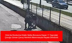Ordu’da Dondurma Külahı Nefes Borusuna Kaçan 11 Yaşındaki Çocuğu Uzman Çavuş Heimlich Manevrasıyla Hayata Döndürdü
