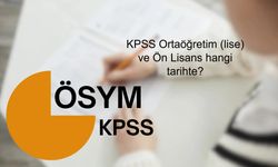 KPSS Ortaöğretim (lise) ve Ön Lisans hangi tarihte? Lise ve ön lisans mezunları KPSS'ye hangi tarihte girecek