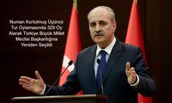 Numan Kurtulmuş Üçüncü Tur Oylamasında 329 Oy Alarak Türkiye Büyük Millet Meclisi Başkanlığına Yeniden Seçildi