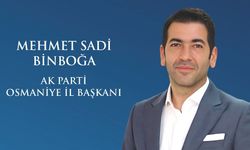 AK Parti Osmaniye İl Başkanı Mehmet Sadi Binboğa’dan Kurban Bayramı Mesajı: Birlik, Kardeşlik ve Türkiye Yüzyılı Vurgusu