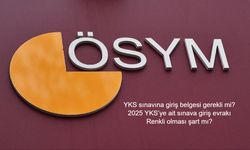 YKS sınavına giriş belgesi gerekli mi? 2025 YKS’ye ait sınava giriş evrakı Renkli olması şart mı? Sınav giriş evrakının çıktısı yanınızda bulunmalı!