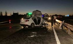 Ankara-Eskişehir Yolunda Gece Yarısı Can Pazarı: Ters Yönden Gelen Otomobil Minibüsle Çarpıştı, Sürücü Hayatını Kaybetti