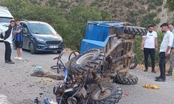 Bitlis Hizan’da Tarım Aracı Devrildi! 7 Kişinin Yaralandığı Feci Kazada Can Pazarı Yaşandı