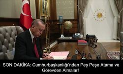 SON DAKİKA: Cumhurbaşkanlığı’ndan Peş Peşe Atama ve Görevden Almalar! TMSF, TİKA, Alevi-Bektaşi Kurumu ve Yunus Emre Vakfı'nda Üst Düzey Değişiklikler Resmi Gazete'de