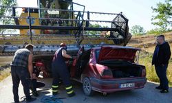 Kastamonu’da Feci Kaza! Biçerdöverin Altında Ezilen Otomobilin Sürücüsü Sefer Akkaya Hayatını Kaybetti