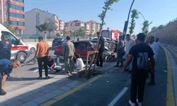 Malatya’da Günün Korkutan Kazası: Sürücünün Kontrolü Kaybettiği Otomobil Refüje Çarptı, 4 Kişi Hastaneye Kaldırıldı