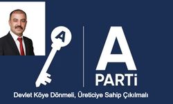 Anahtar Parti Osmaniye İl Başkanı Mehmet Aslan: "Devlet Köye Dönmeli, Üreticiye Sahip Çıkılmalı"