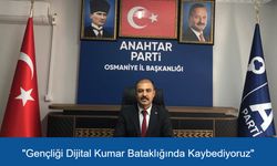 Anahtar Parti Osmaniye İl Başkanı Aslan: "Gençliği Dijital Kumar Bataklığında Kaybediyoruz"