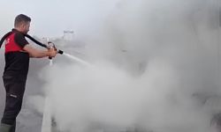 Osmaniye TAG Otoyolu’nda Asfalt Yüklü Tankerde Korkutan Yangın! İtfaiyenin Zamanında Müdahalesi Facianın Önüne Geçti