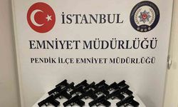 İstanbul’da Silah Kaçakçılığına Büyük Darbe! Pendik’te 26 Tabanca ve Çok Sayıda Şarjör Ele Geçirildi