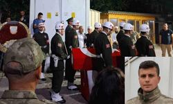Edirne’de Görevi Uğruna Şehit Düşen Servet Ökkeş Çakır’ın Naaşı Memleketi Osmaniye’ye Dualarla Uğurlandı