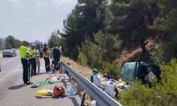 Sivas Koyulhisar’da D-100 Karayolunda Takla Atan Minibüste 13 Kişi Yaralandı