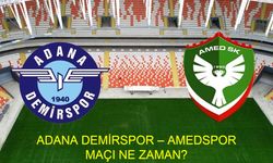 Adana Demirspor - Amedspor maçı ne zaman, nerde, saat kaçta oynanacak? Adana Demirspor - Amedspor maçı hangi kanalda canlı yayınlanacak? Trendyol 1. Lig