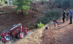 Yangına Koşarken Kaza Yaptılar! Antalya Serik’te Arazöz Devrildi, Necati Sayın ve Furkan Bulut Hastanede