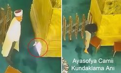 Ayasofya Camii’ni ateşe verme teşebbüsü! Cebinden çıkardığı belgeleri tutuşturarak kutsal mabedi yakmak istedi