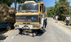 Aydın’da feci kaza! Motosiklet kamyonla çarpıştı, sürücü ağır yaralı hastaneye kaldırıldı