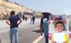 Gaziantep’te Yürek Yakan Kaza: Lastiği Patlayan Kamyon Devrildi, 7 Yaşındaki Osman Uğur Hayatını Kaybetti
