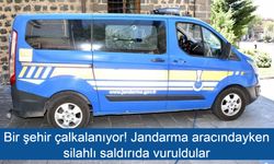 Bir şehir çalkalanıyor! Jandarma aracındayken silahlı saldırıda vuruldular