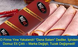 O Firma Yine Yakalandı! “Dana Salam” Dediler, İçinden Domuz Eti Çıktı – Marka Değişti, Tuzak Değişmedi!